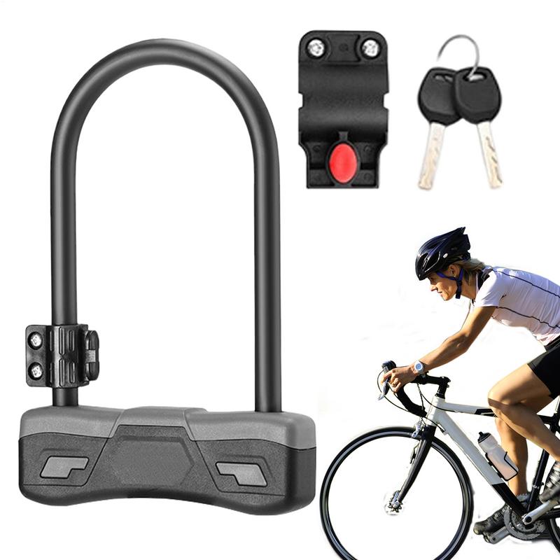 Cycling Commuting - ล็อครถจักรยานยนต์ล็อคจักรยาน Heavy Duty Anti Theft ขี่จักรยานอุปกรณ์สําหรับแร็ค