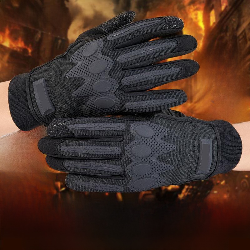 Winter Cycling Commute - ถุงมือยุทธวิธีสำหรับผู้ชาย ถุงมือกันหนาวแบบมีซับใน หนา สำหรับปั่นจักรยาน ใช้หน้าจอสัมผัสได้ เหมาะสำหรับกิจกรรมกลางแจ้งในฤดูหนาว