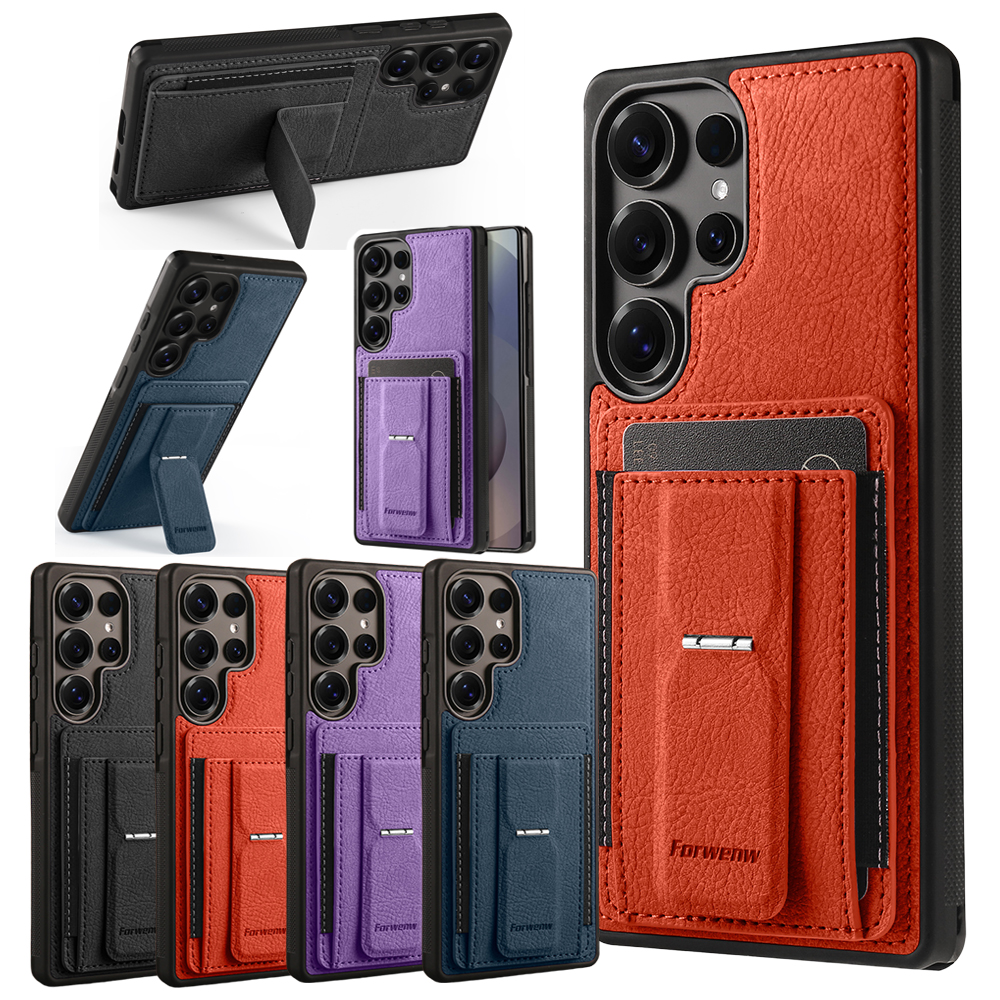 Kickstand Adjustable - เคสโทรศัพท์แบบมีช่องใส่การ์ด สำหรับ Samsung Galaxy S26 Ultra