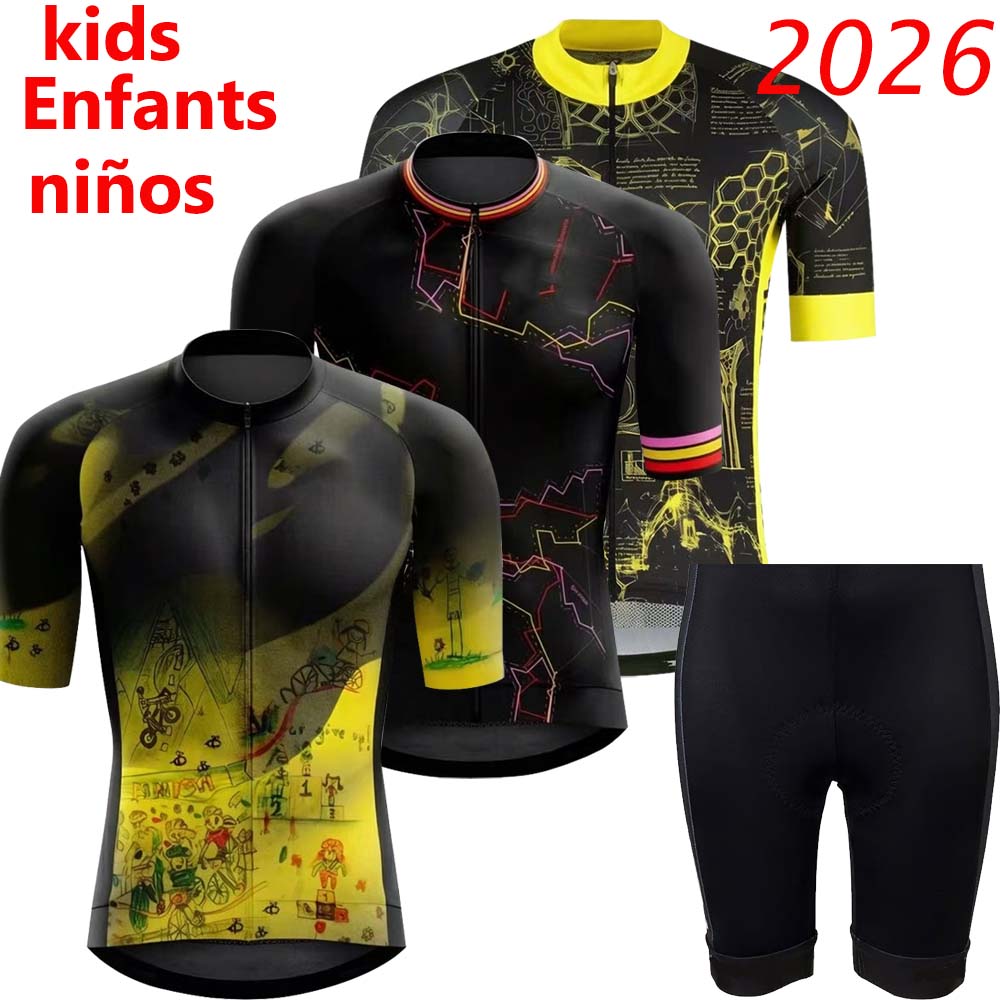 Cycling Commuter Clothing - ชุดเสื้อจักรยานเด็กสำหรับทัวร์ฝรั่งเศสปี 2026 ของ Wout Van Aert