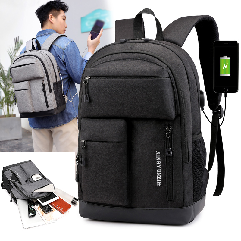 Cycling Commuter Backpack Laptop - กระเป๋าเป้สะพายหลังสำหรับปีนเขา เดินป่า ตั้งแคมป์ ฝึกซ้อม ปั่นจักรยาน ใช้สำหรับเดินทางไปทำงาน