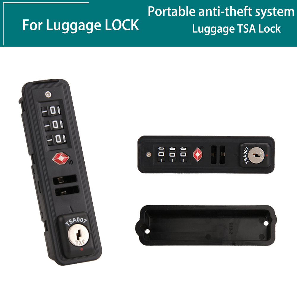 Cable Lock Flexible - กุญแจล็อคกระเป๋าเดินทางแบบสายเคเบิล ทนทาน ได้มาตรฐาน TSA สำหรับสายการบิน สามารถตั้งรหัสใหม่ได้