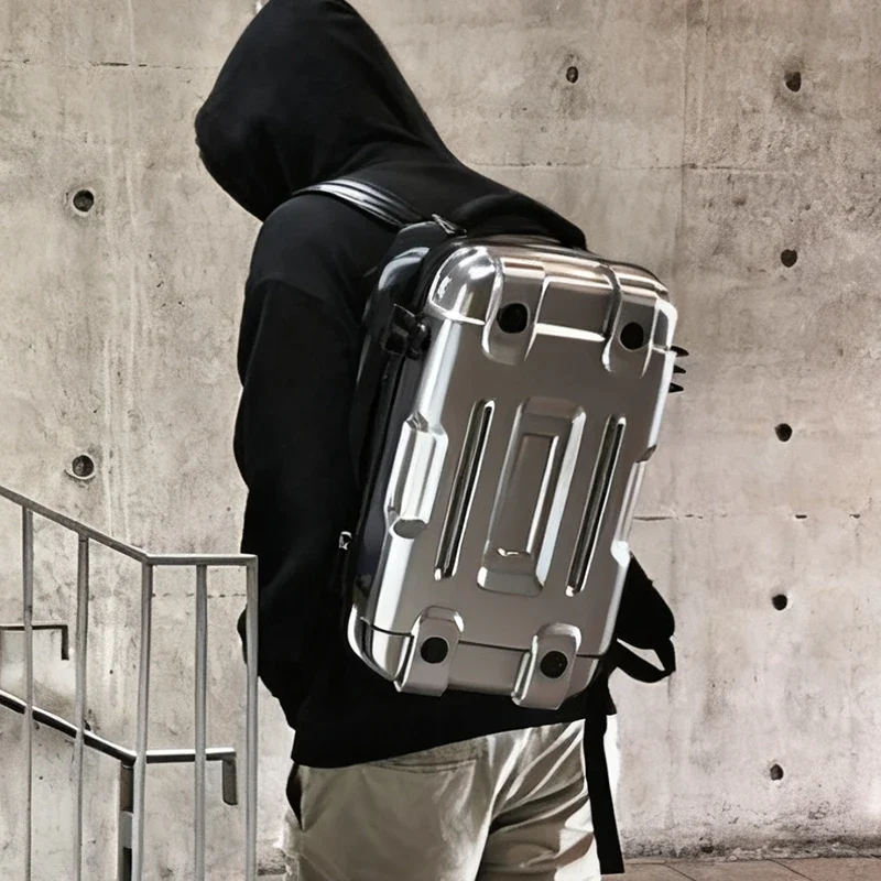 Cycling Commuter Backpack Laptop - กระเป๋าเป้สะพายหลังแบบแข็งกันน้ำสำหรับผู้ชายและผู้หญิง เหมาะสำหรับการปั่นจักรยาน กิจกรรมยามว่าง การเดินทางประจำวัน ฟิตเนส มีช่องใส่แล็ปท็อป