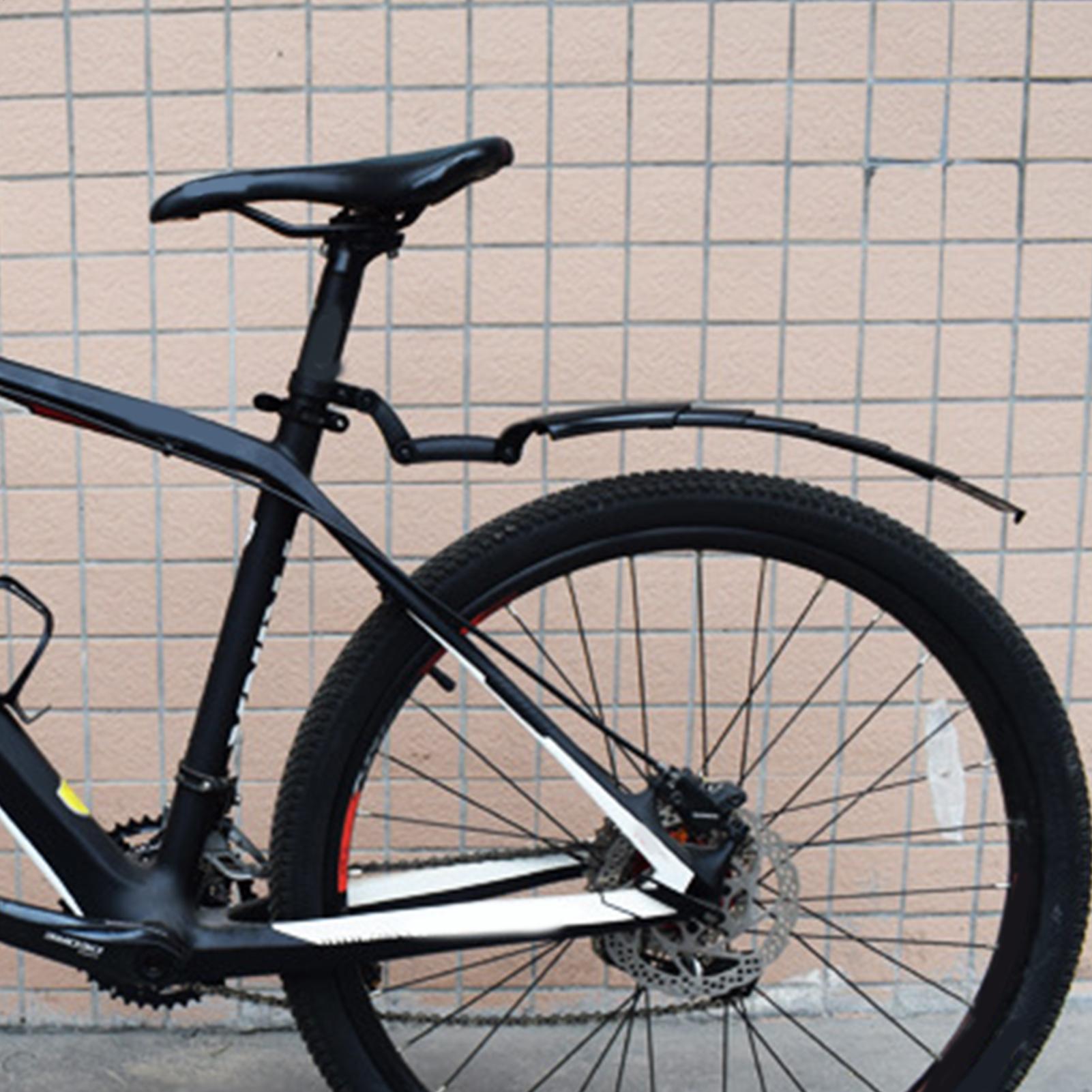 Cycling Commute In Rain - ขี่จักรยาน Fenders Splash GUARD สําหรับรอบพับขี่เกียร์ Fit