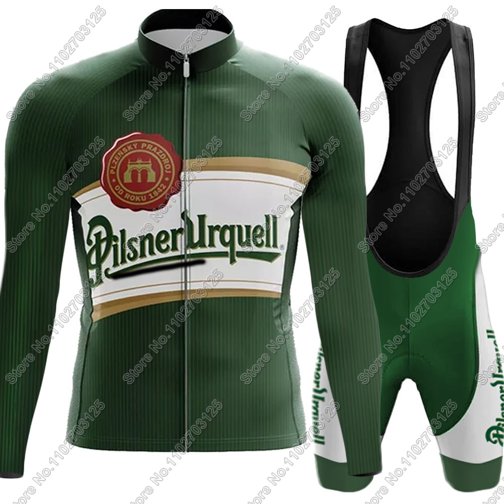 Cycling Commuter Clothing - 2025 เครื่องดื่มเบียร์ชุดขี่จักรยานJerseyฤดูร้อนภาษาเช็คคําแขนยาวเสื้อผ้าเสื้อแผนที่กางเกงกางเกงขาสั้นชุดจักรยานMTB Maillot