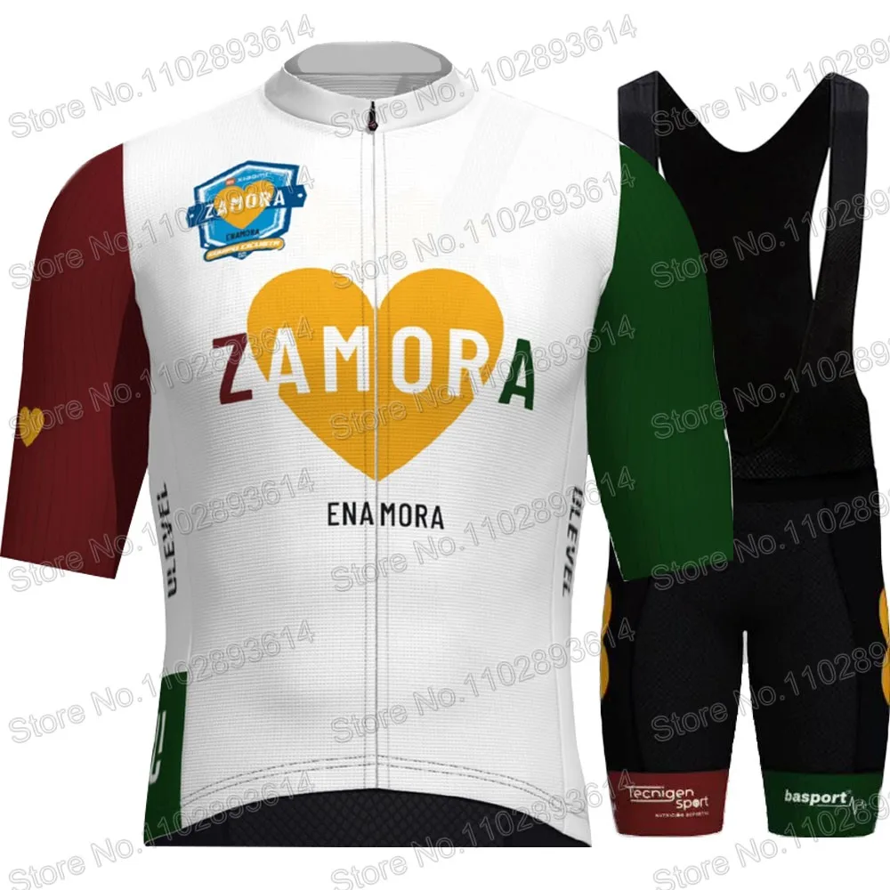Cycling Commuter Clothing - Zamora enamora 2023ชุดเสื้อเจอร์ซีย์นักปั่นแขนสั้นสเปนเสื้อขี่จักรยานเสื้อสูทจักรยานกางเกงขาสั้น MTB Maillot ropa