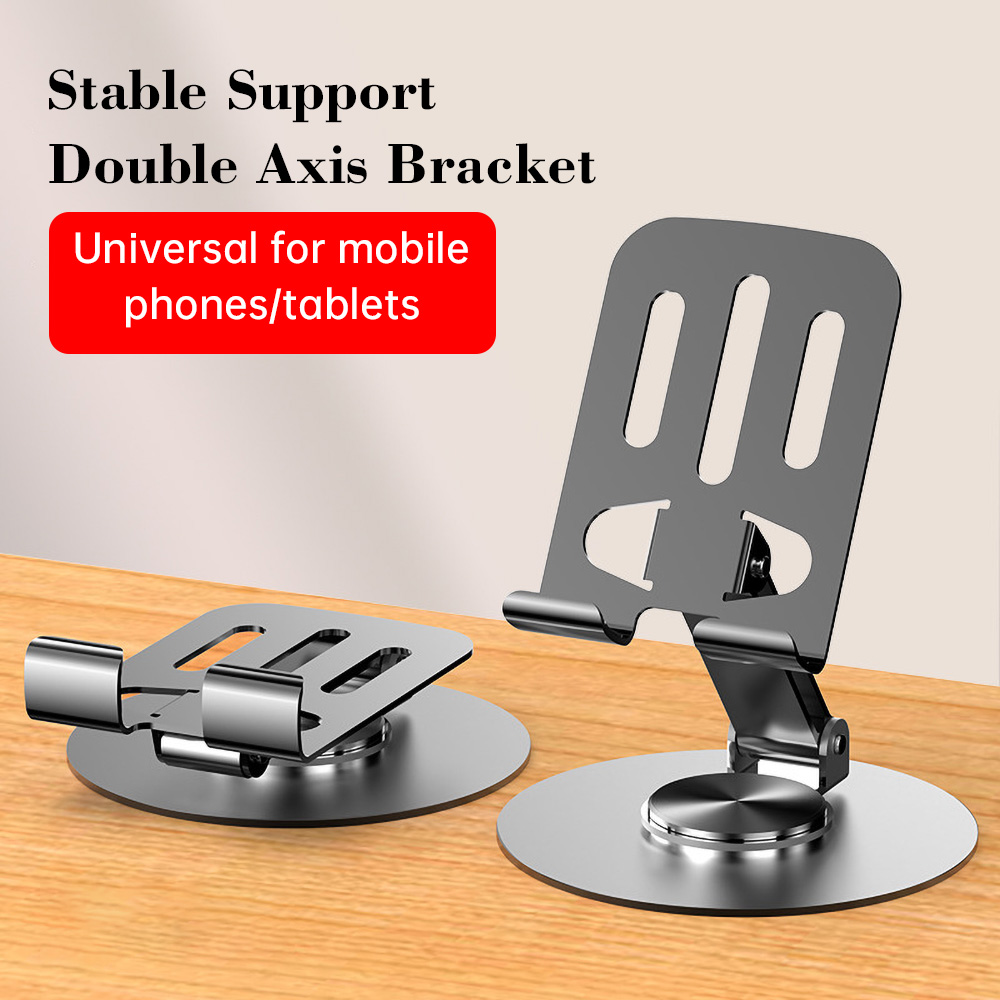 Kickstand Adjustable - 360 ° ขาตั้งโทรศัพท์แบบหมุนได้ ปรับความสูงและมุมได้ ที่วางโทรศัพท์แบบตั้งโต๊ะ ขาตั้งอเนกประสงค์แบบตั้งโต๊ะ