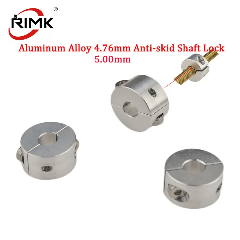 Cable Lock Flexible - ตัวล็อคเพลาอะลูมิเนียมอัลลอยด์กันลื่นสำหรับเรือ RC ขนาด 4.76/5 มม. สายรัดป้องกันสายเคเบิลหัก