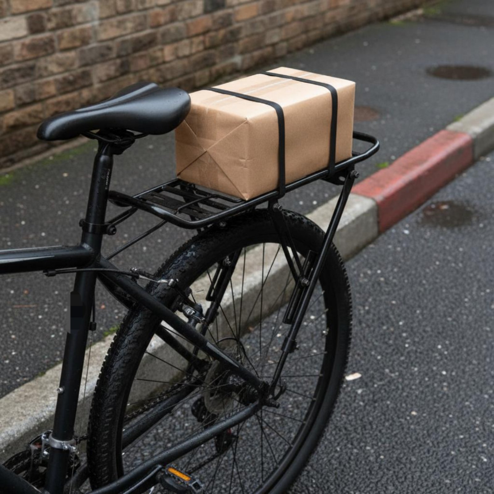 Cycling Commuting - แร็คจักรยานแบบปลดเร็ว แร็คจักรยานด้านหลังแบบปรับได้ ที่วางสัมภาระสำหรับจักรยานสองล้อ อุปกรณ์ปั่นจักรยานน้ำหนักเบาสำหรับการเดินทาง