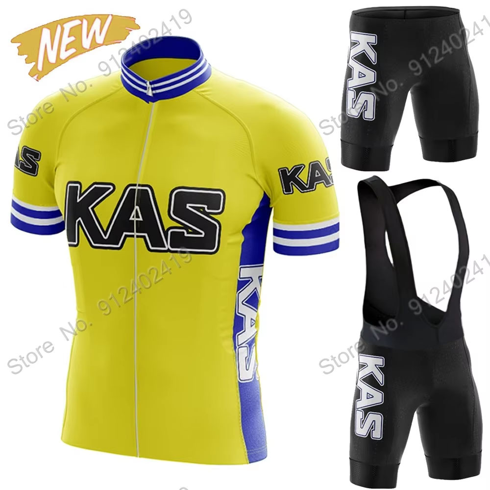 Cycling Commuter Clothing - ชุดเสื้อจักรยานทีม New Retro Kas ปี 2026