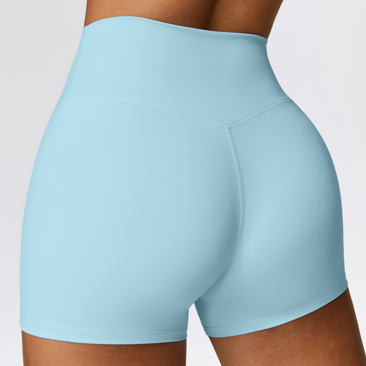 Cycling Shorts For Commute - กางเกงเลกกิ้งออกกำลังกายทรงสลิมฟิตสำหรับผู้หญิง กางเกงขาสั้นปั่นจักรยานเอวสูง ผ้าใยสามอะซิเตท กางเกงลำลองสไตล์ลำลองสำหรับเดินทาง แฟชั่นสำหรับผู้หญิง