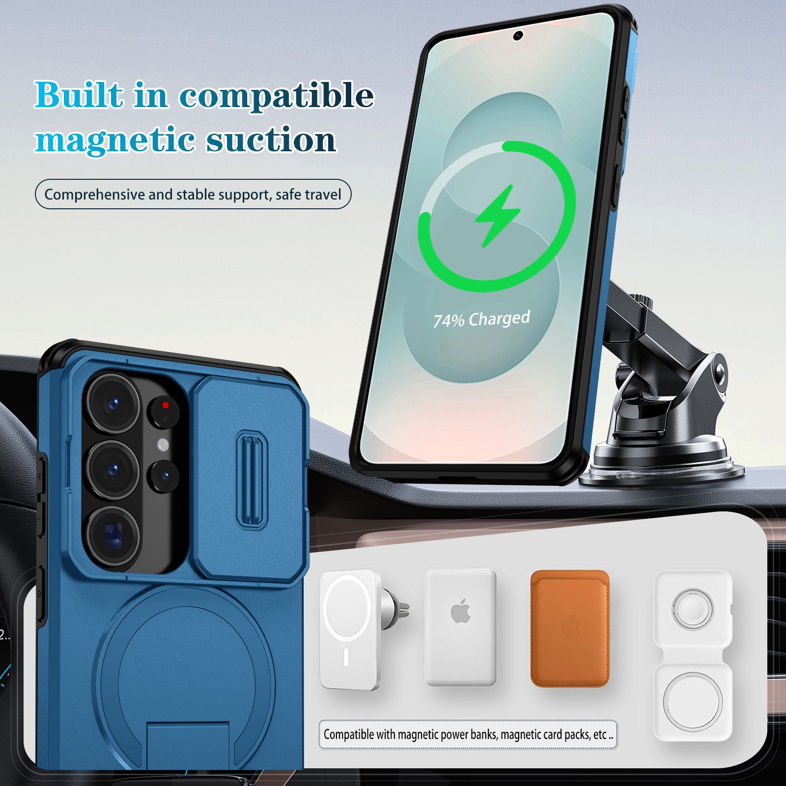 เคสโทรศัพท์กันเลนส์กล้องสำหรับ - Kickstand Adjustable บทวิจารณ์และราคา