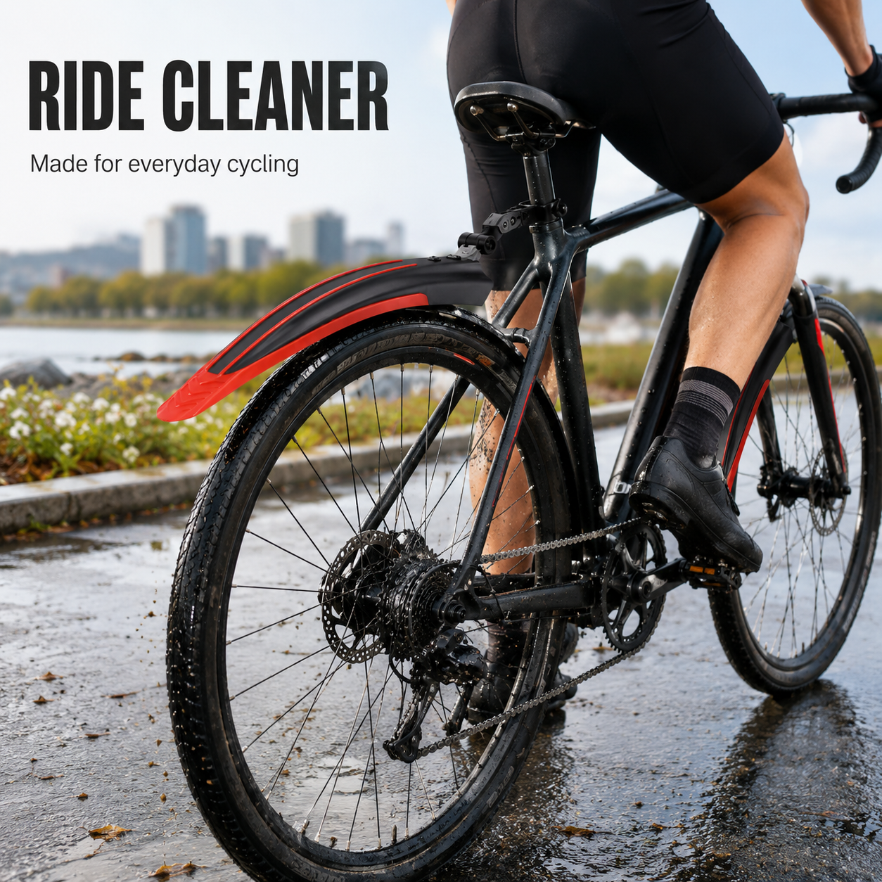 PINMOAP ชุดบังโคลนจักรยาน 2 ชิ - Cycling Commute In Rain บทวิจารณ์และราคา
