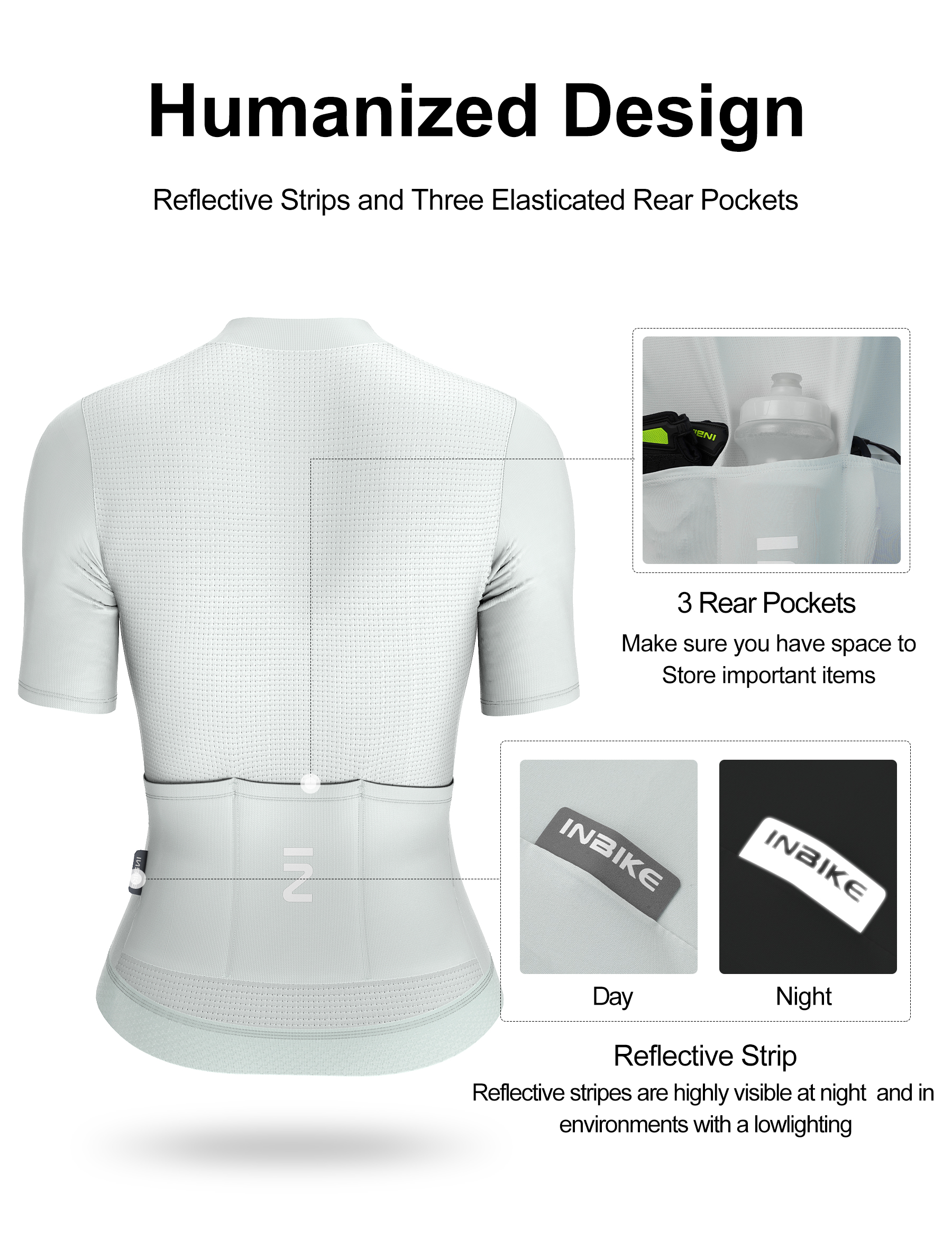 ชุดเสื้อจักรยานสำหรับผู้หญิง I - Cycling Commuter Clothing บทวิจารณ์และราคา