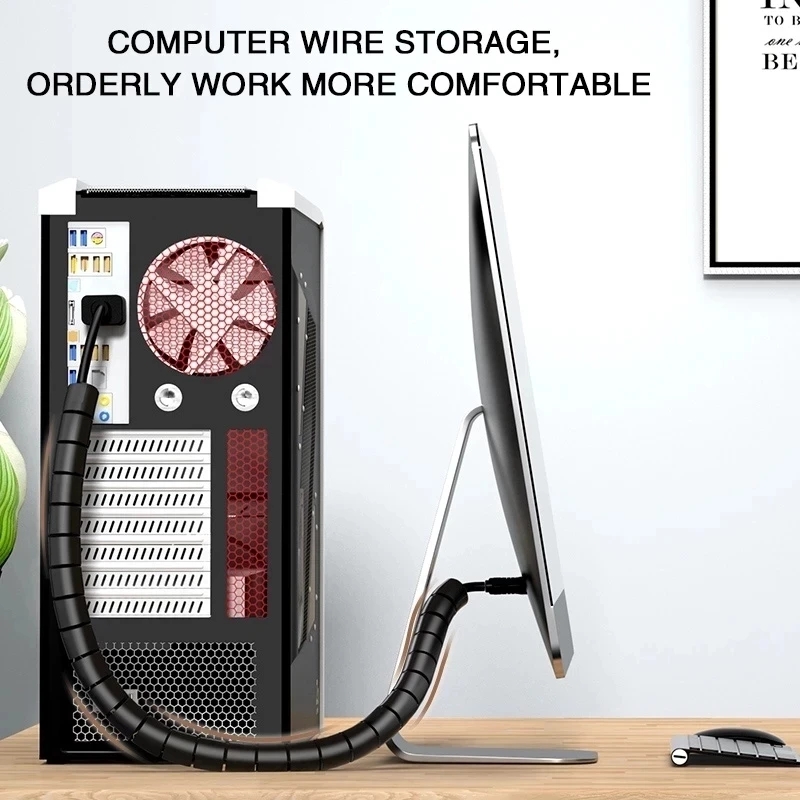 1/2M ยืดหยุ่น SPIRAL CABLE Org - Cable Lock Flexible บทวิจารณ์และราคา