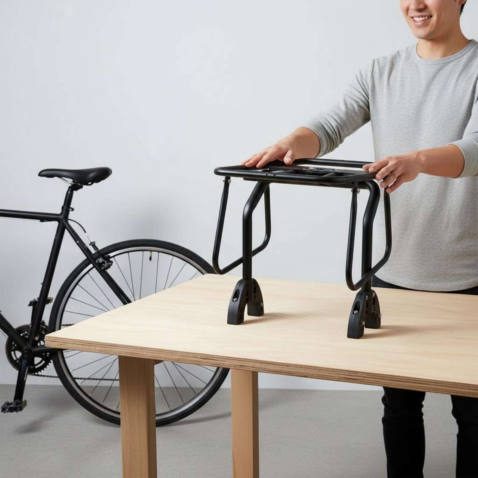แร็คจักรยานแบบปลดเร็ว ติดตั้งง - Cycling Commuting บทวิจารณ์และราคา