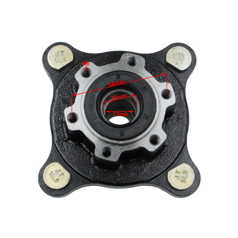 ดุมล้อหน้าแบบ 6 รู ขนาด 17-20  - Dynamo Hub Front บทวิจารณ์และราคา