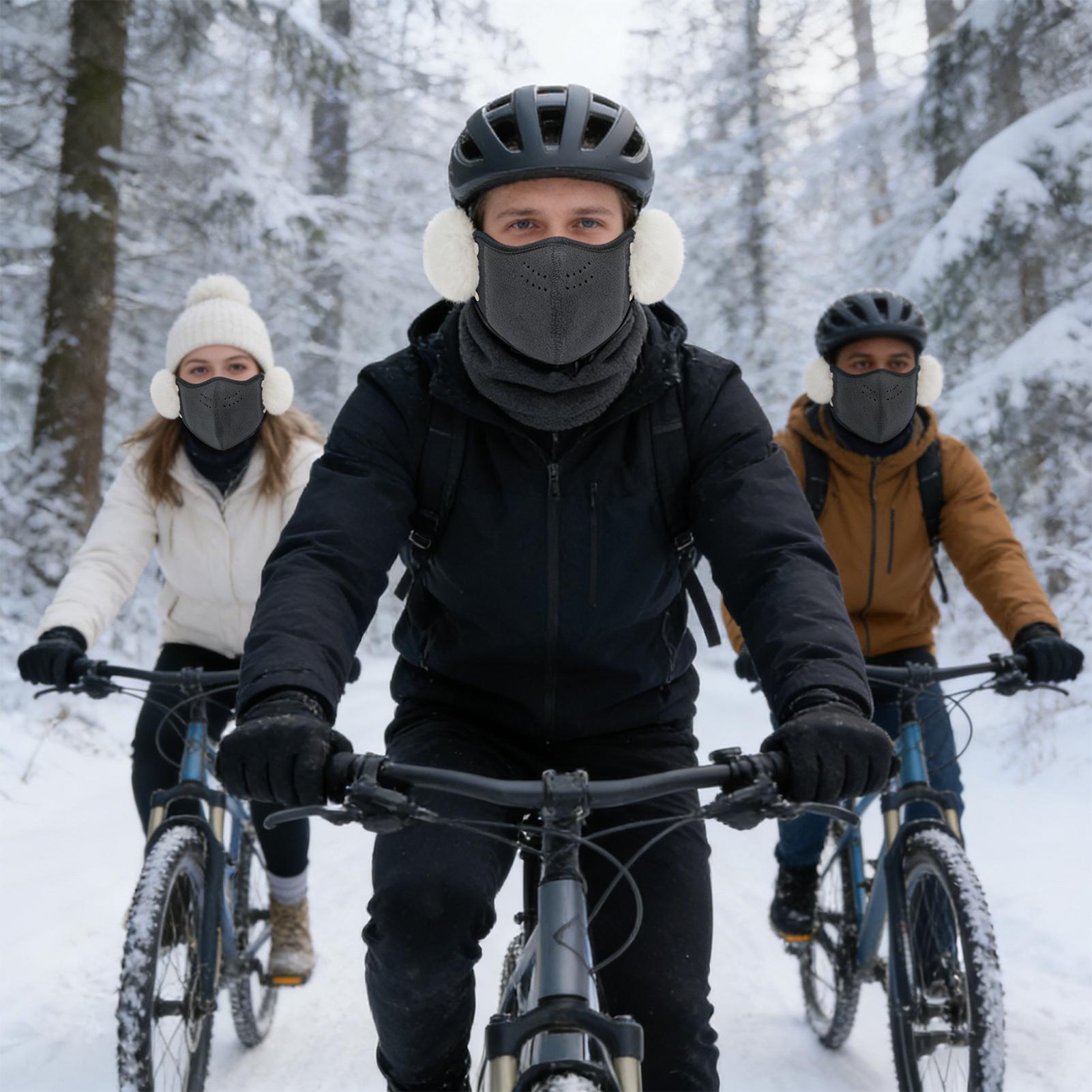 ผ้าปิดหน้าสำหรับกันฝุ่น ผ้าปิด - Winter Cycling Commute บทวิจารณ์และราคา