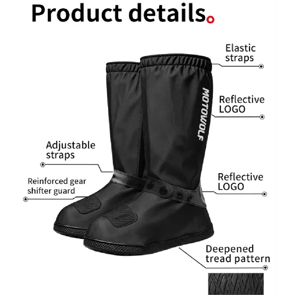 ที่หุ้มรองเท้ากันฝนแบบใช้ซ้ำได - Cycling Commute In Rain บทวิจารณ์และราคา