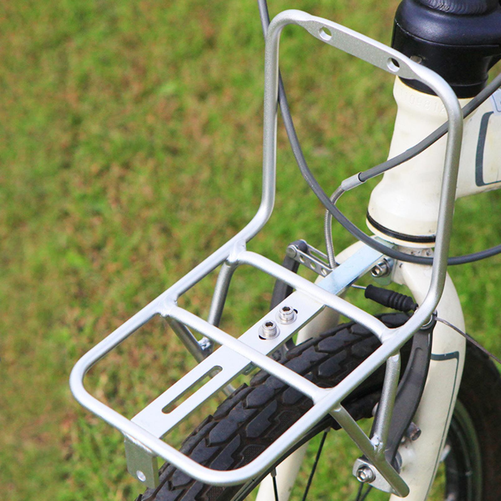แร็คจักรยานด้านหน้า อลูมิเนียม - Cycling Commuting บทวิจารณ์และราคา