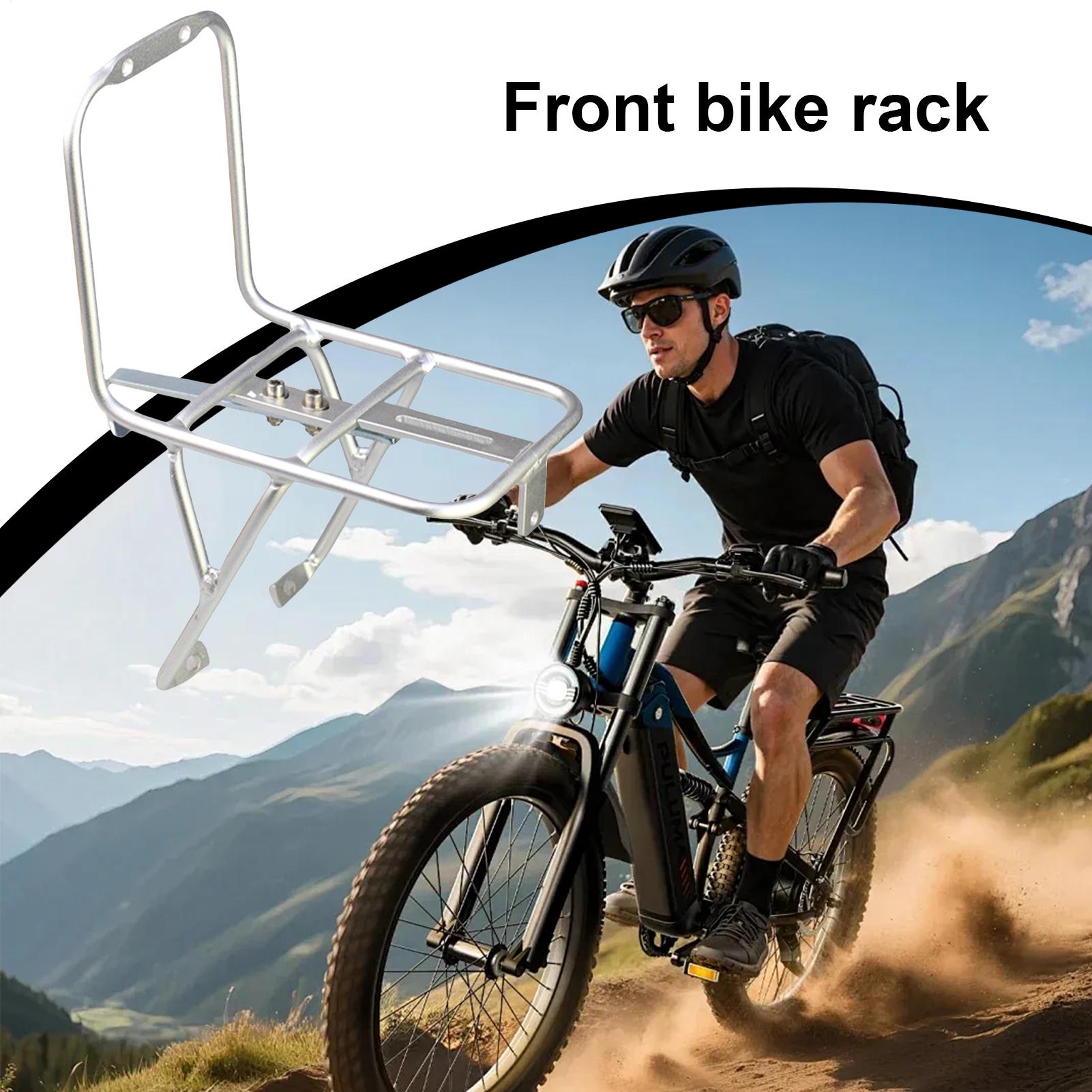 แร็คจักรยานด้านหน้า อลูมิเนียม - Cycling Commuting บทวิจารณ์และราคา