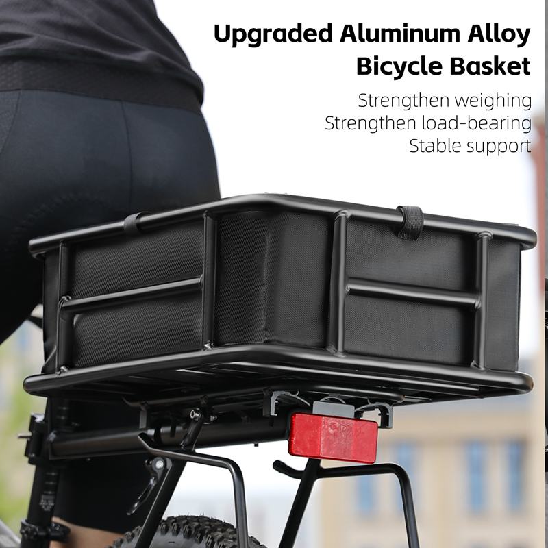 ตะกร้าหลังจักรยานขนาดใหญ่ พร้อ - Cycling Commuting บทวิจารณ์และราคา