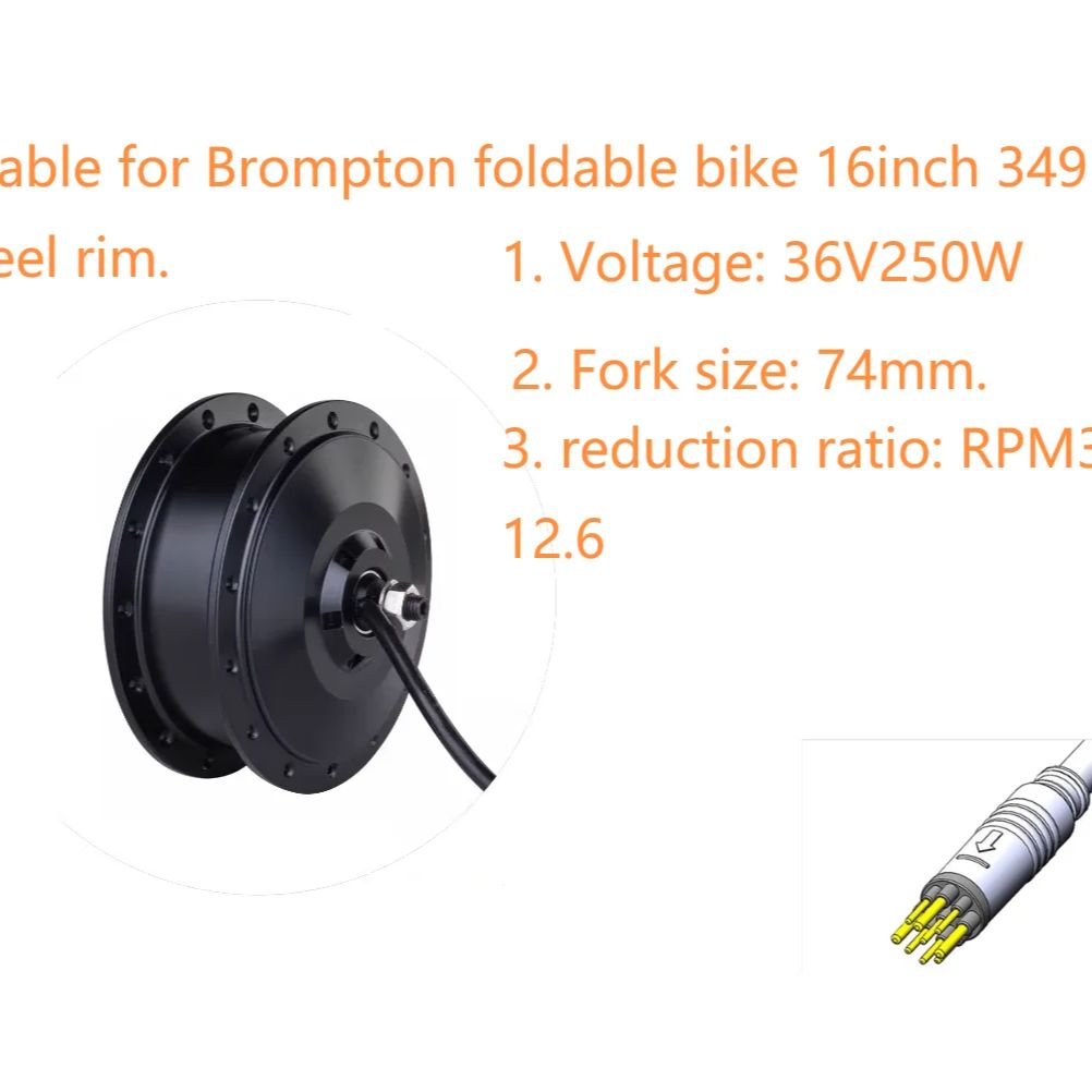 เหมาะสำหรับมอเตอร์จักรยานไฟฟ้า - Dynamo Hub Front บทวิจารณ์และราคา