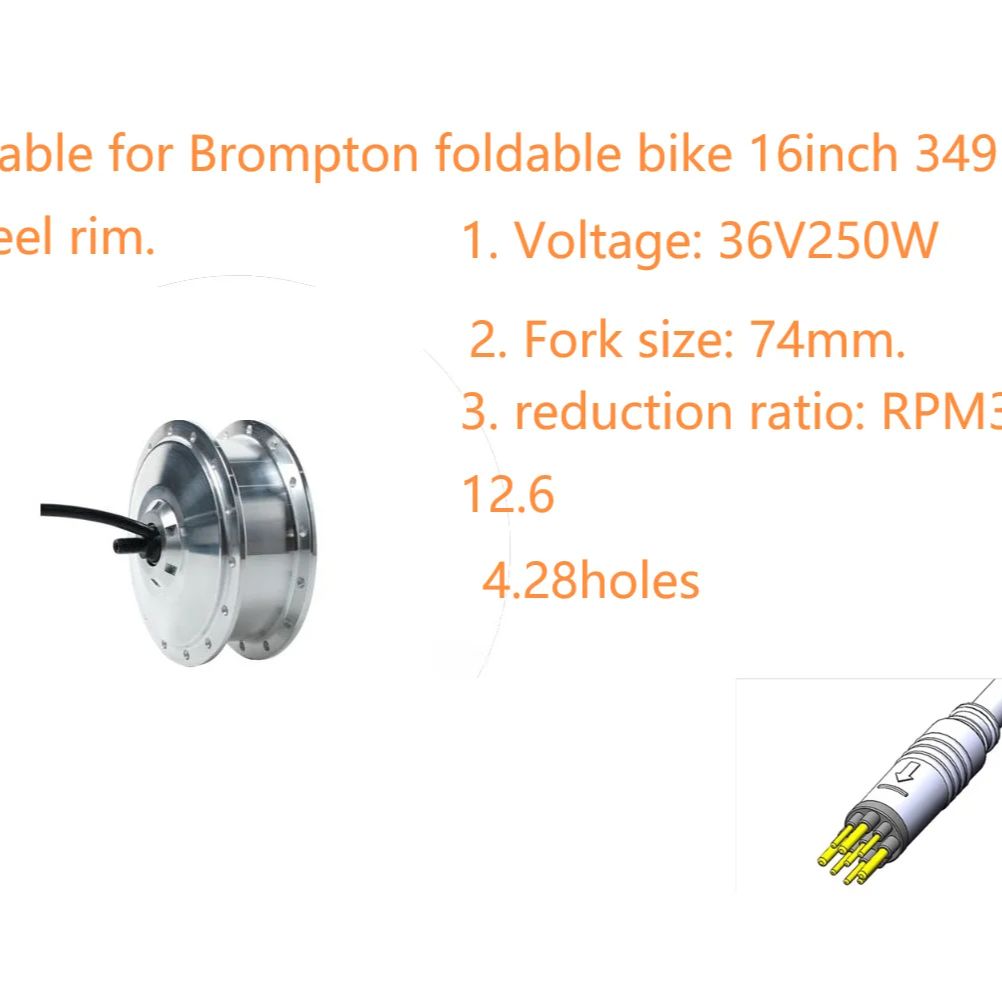 เหมาะสำหรับมอเตอร์จักรยานไฟฟ้า - Dynamo Hub Front บทวิจารณ์และราคา