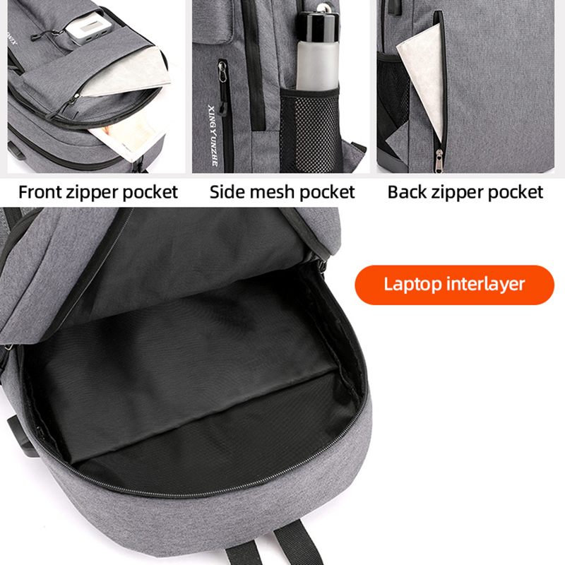 กระเป๋าเป้สะพายหลังชาร์จ USB ส - Cycling Commuter Backpack Laptop บทวิจารณ์และราคา