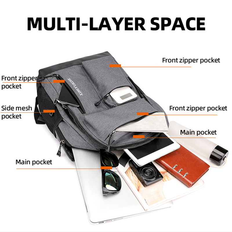 กระเป๋าเป้สะพายหลังชาร์จ USB ส - Cycling Commuter Backpack Laptop บทวิจารณ์และราคา