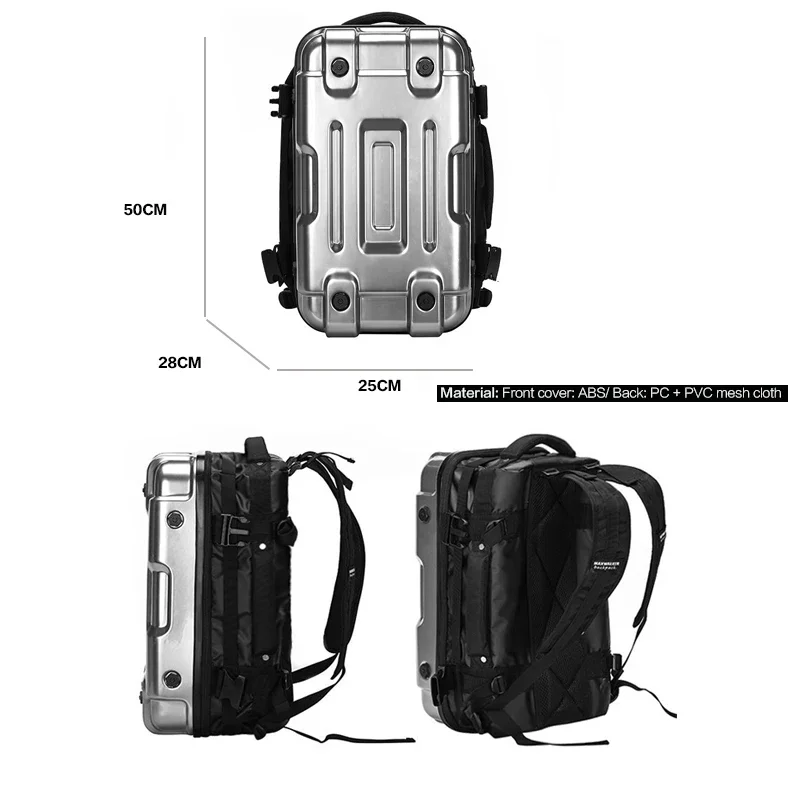 กระเป๋าเป้สะพายหลังแบบแข็งกันน - Cycling Commuter Backpack Laptop บทวิจารณ์และราคา