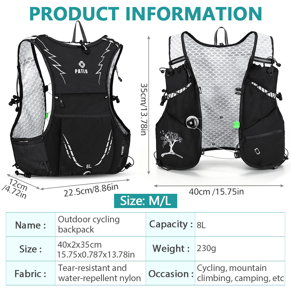 กระเป๋าเป้สะพายหลังวิ่งเทรลกลา - Cycling Commute Backpack บทวิจารณ์และราคา