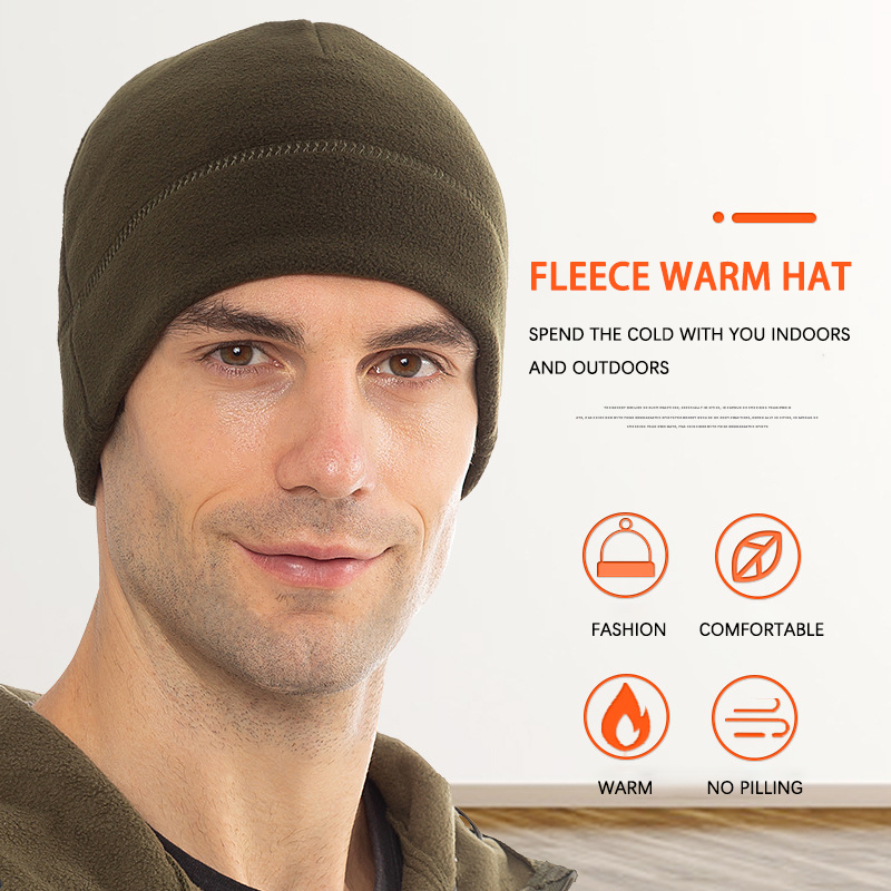 หมวกบีนนี่ผ้าฟลีซสำหรับฤดูหนาว - Commute Cycling Helmet บทวิจารณ์และราคา