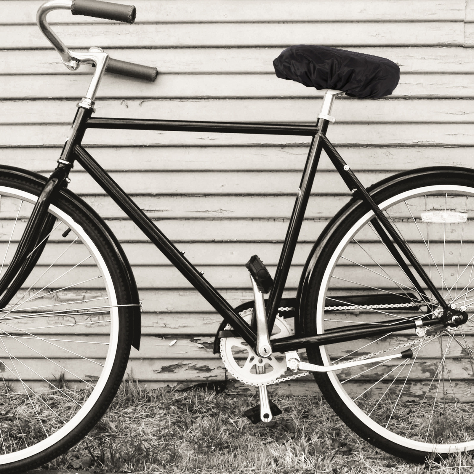 ผ้าคลุมเบาะจักรยานกันน้ำ 4 ชิ้ - Cycling Commute In Rain บทวิจารณ์และราคา