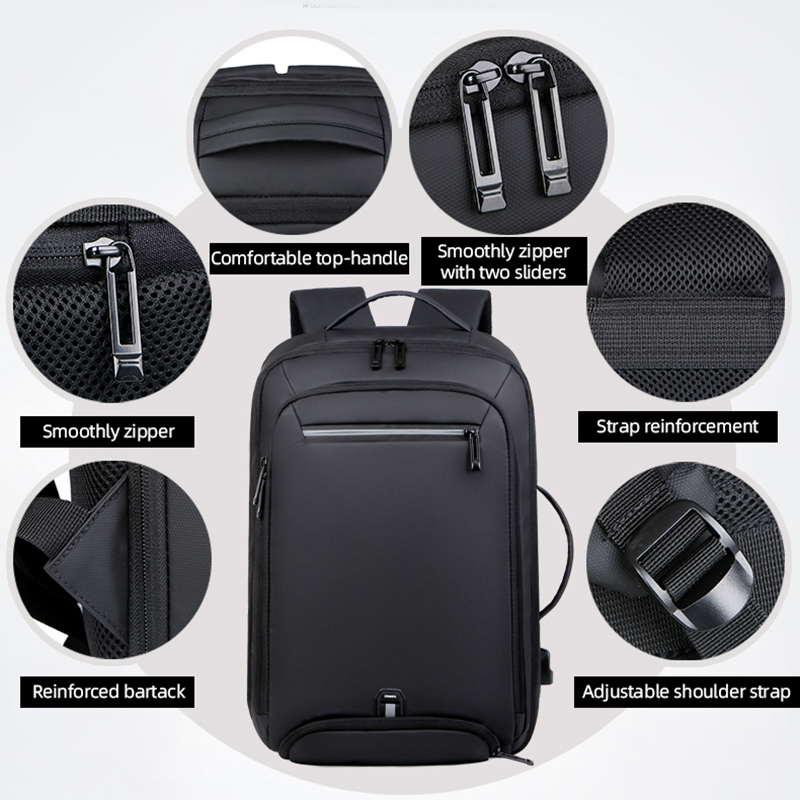 กระเป๋าเป้สะพายหลังสำหรับปีนเข - Cycling Commuter Backpack Laptop บทวิจารณ์และราคา