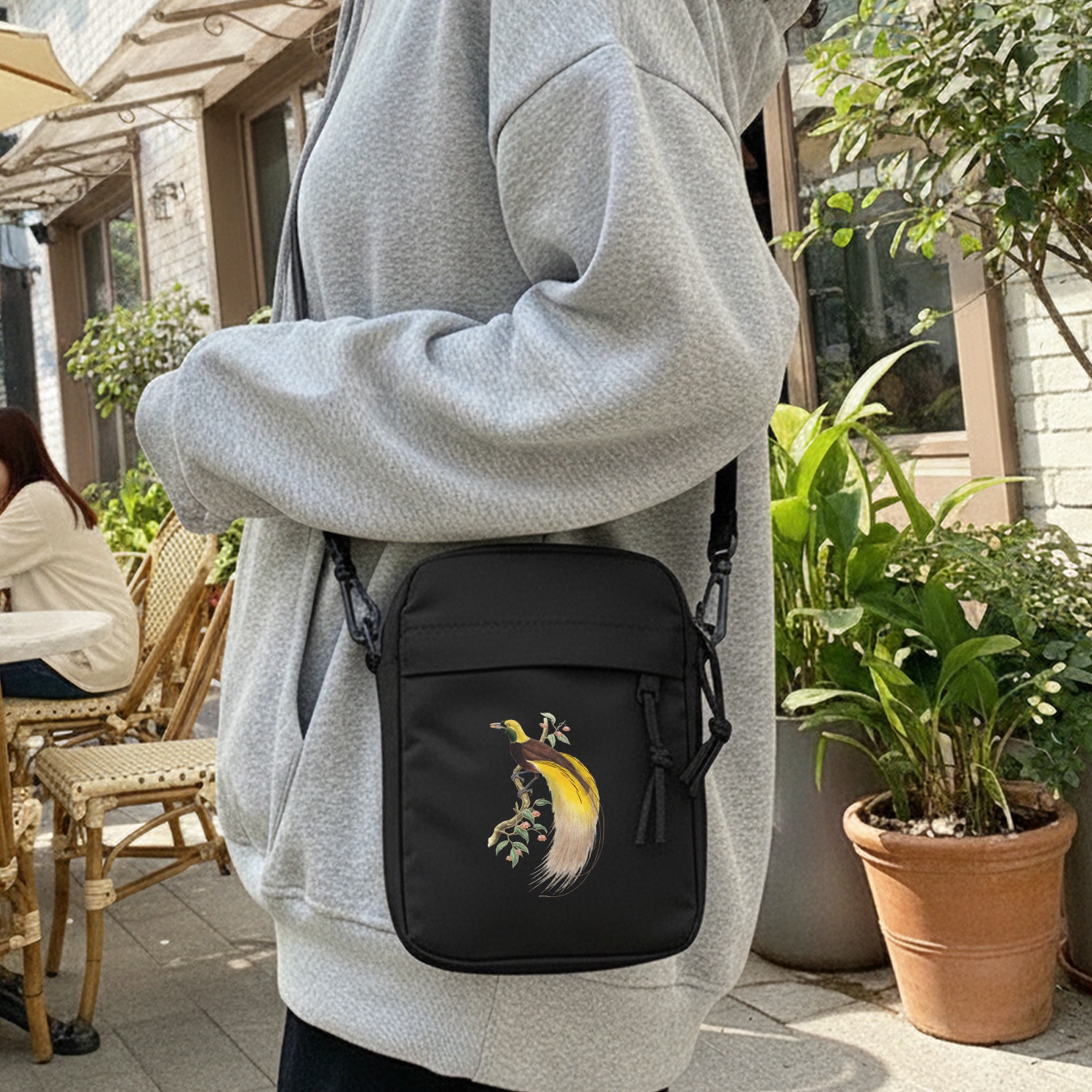 กระเป๋าสะพายไหล่ลายดอกไม้ Bird - Cycling Commuting บทวิจารณ์และราคา