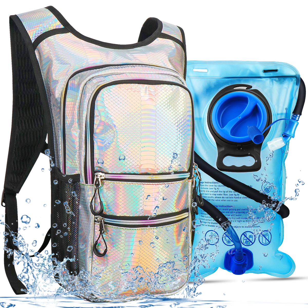 กระเป๋าเป้สะพายหลังกันน้ำแบบพก - Cycling Commute Backpack บทวิจารณ์และราคา