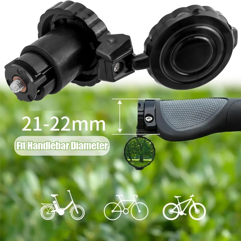 กระจกมองหลังแบบนูนติดแฮนด์จักร - Mirror Handlebar Convex บทวิจารณ์และราคา
