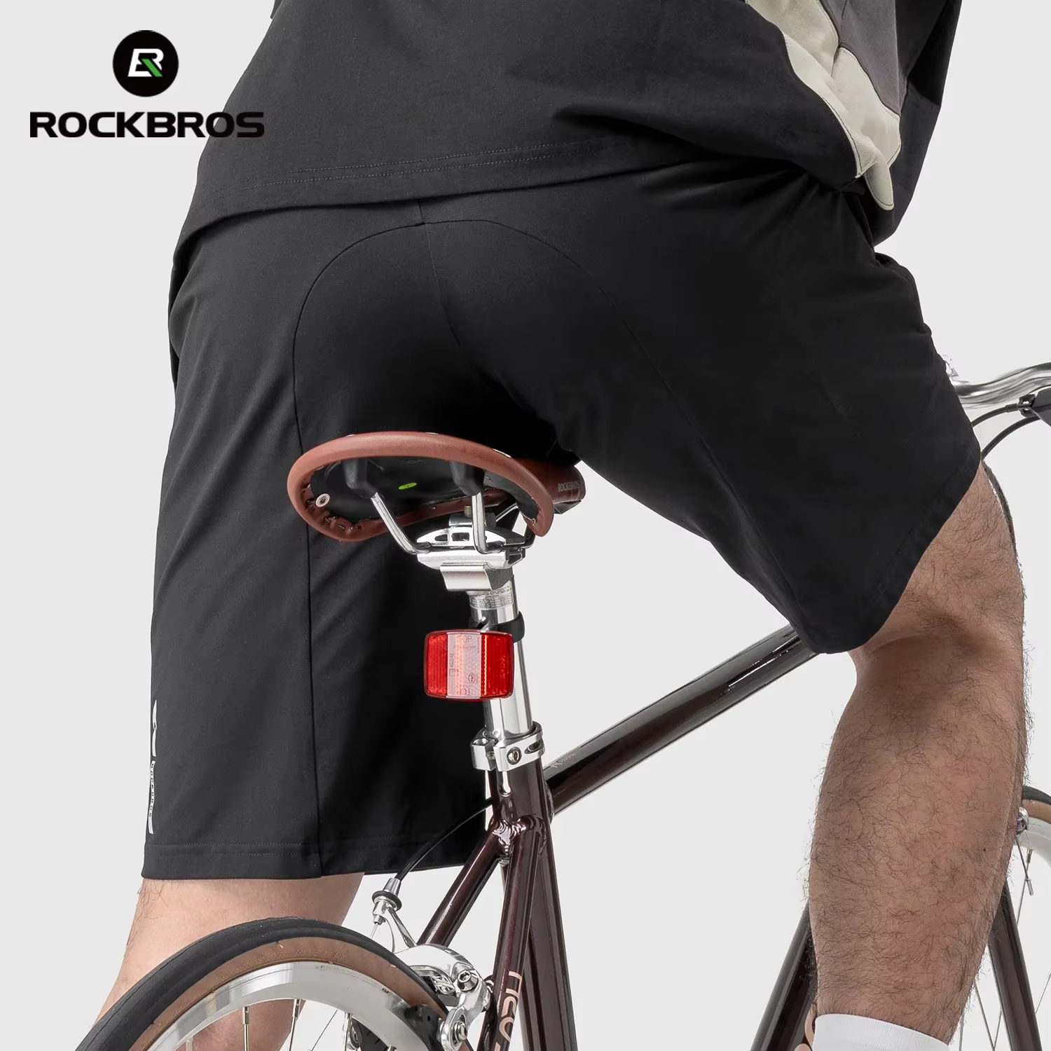 กางเกงขาสั้นปั่นจักรยาน ROCKBR - Cycling Shorts For Commute บทวิจารณ์และราคา