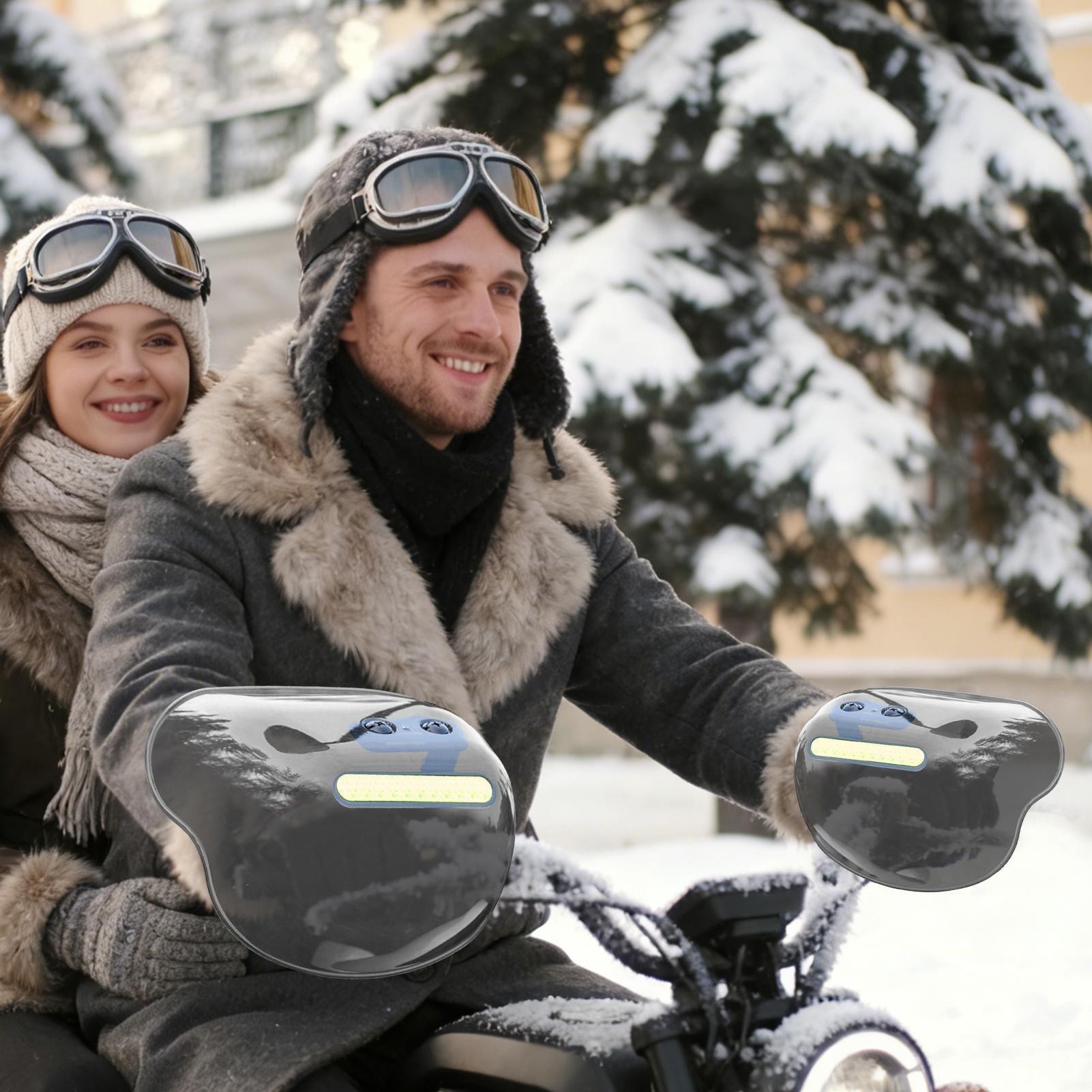 ที่ครอบมือจับสกู๊ตเตอร์ไฟฟ้า ต - Winter Cycling Commute บทวิจารณ์และราคา