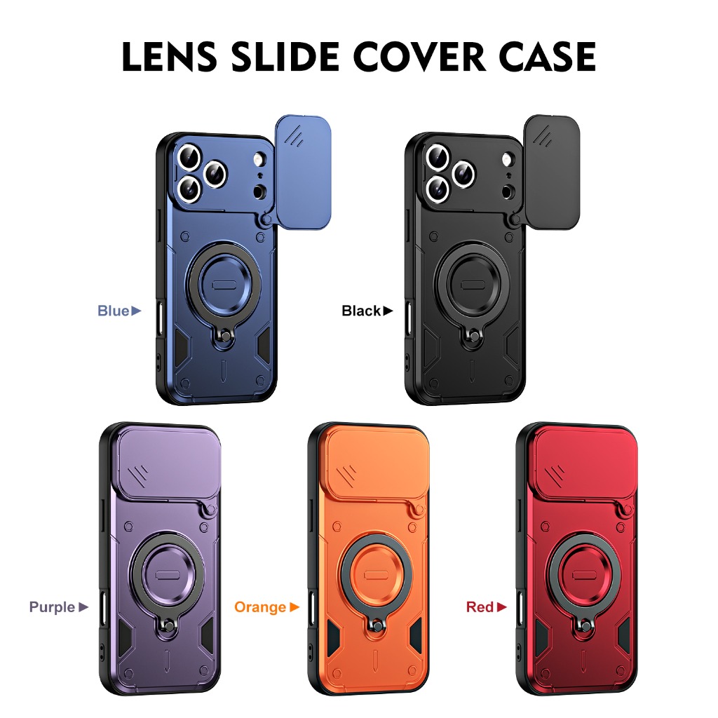 เคสโทรศัพท์กันกระแทกพร้อมฝาปิด - Kickstand Adjustable บทวิจารณ์และราคา