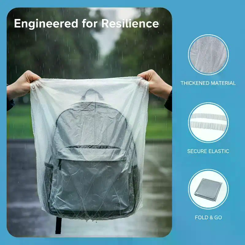 ผ้าคลุมกันฝนแบบใช้แล้วทิ้ง 10  - Cycling Commute In Rain บทวิจารณ์และราคา