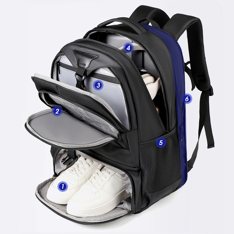 กระเป๋าเป้สะพายหลังสำหรับเดินท - Cycling Commuter Backpack Laptop บทวิจารณ์และราคา