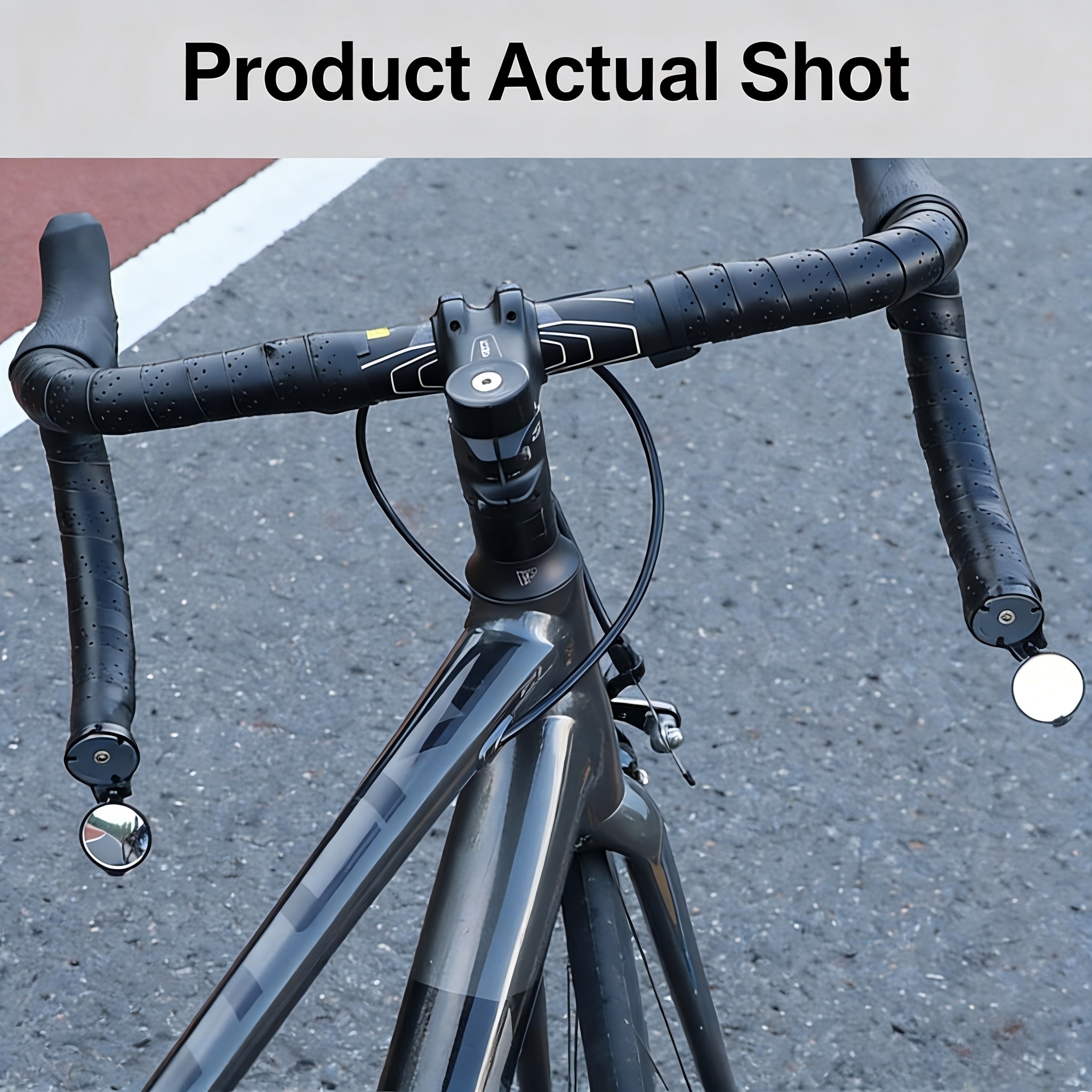 กระจกนูนสำหรับปั่นจักรยานขนาดก - Mirror Handlebar Convex บทวิจารณ์และราคา