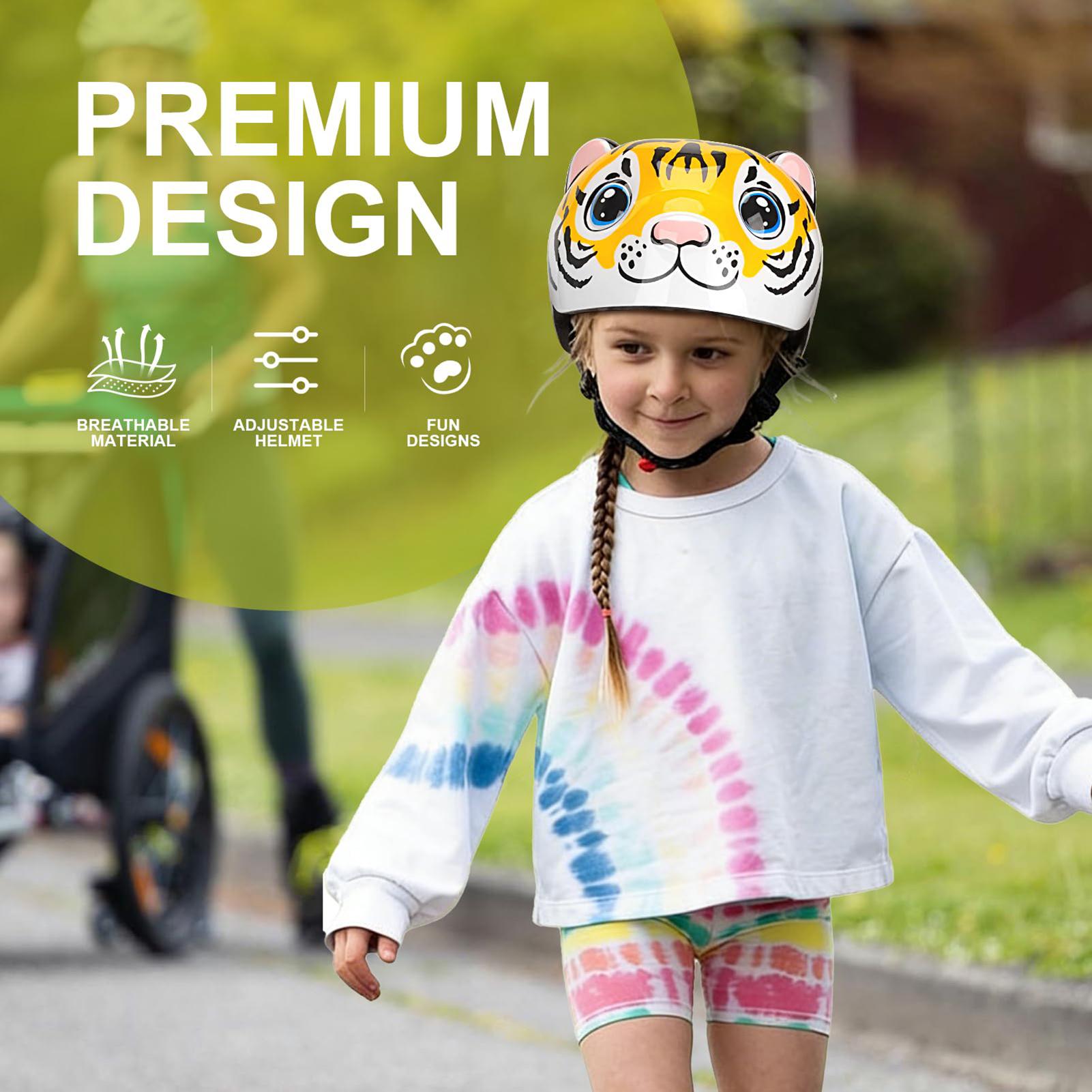 หมวกกันน็อคเด็กลายเสือ อุปกรณ์ - Commute Cycling Helmet บทวิจารณ์และราคา