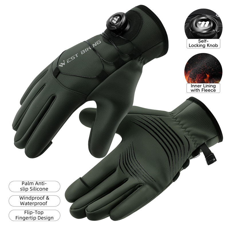 ถุงมือปั่นจักรยานฤดูหนาวแบบแม่ - Winter Cycling Commute บทวิจารณ์และราคา