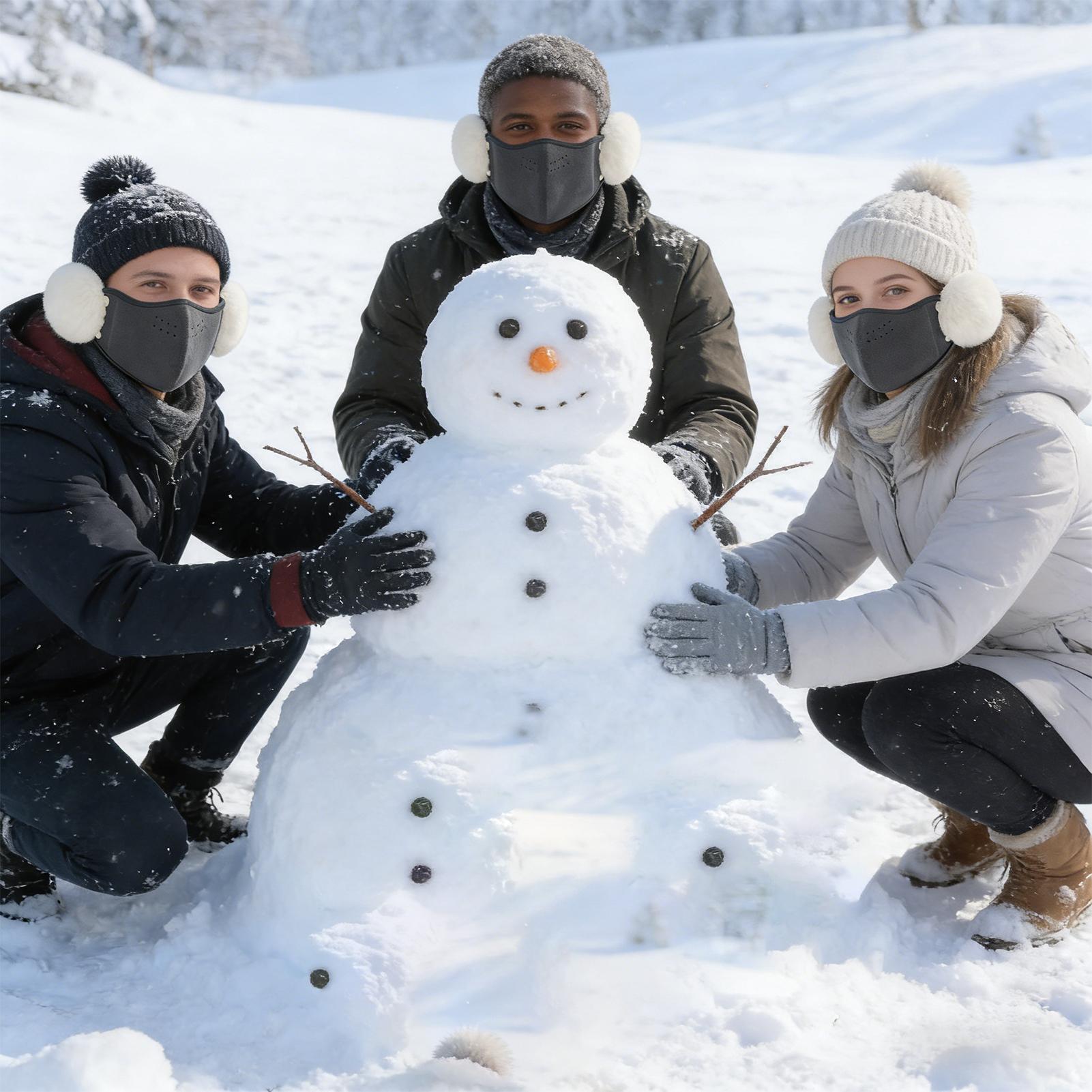 ผ้าปิดหน้าแบบหนา ป้องกันลม พร้ - Winter Cycling Commute บทวิจารณ์และราคา