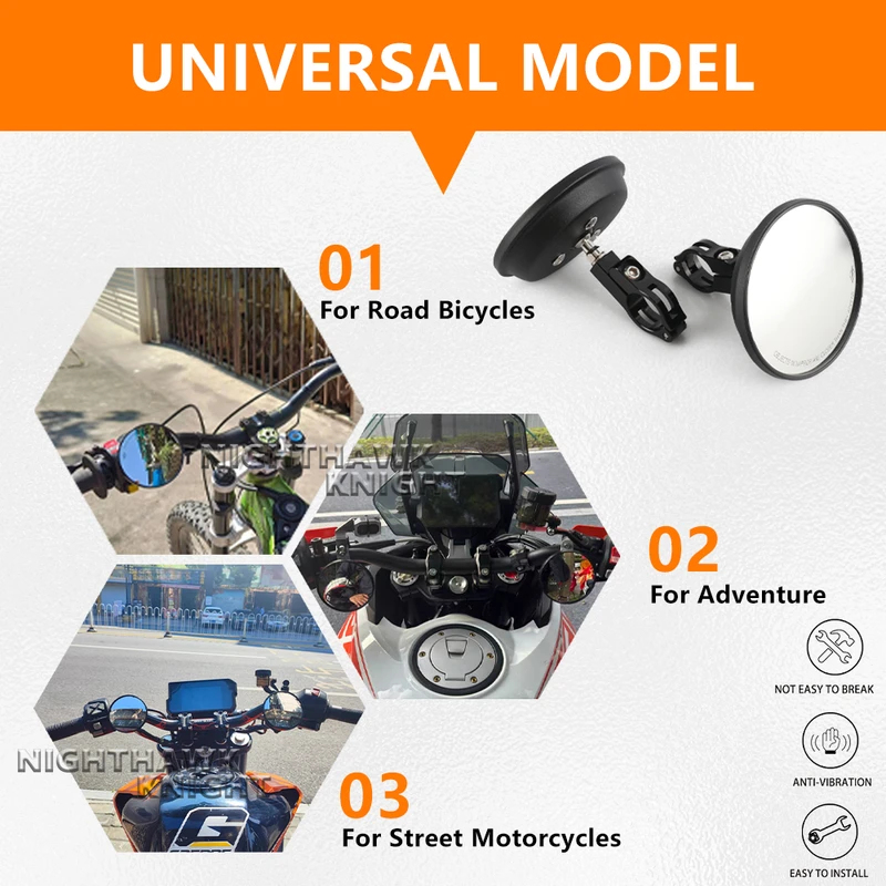 สำหรับ HONDA CB650R CB 650R CB - Mirror Handlebar Convex บทวิจารณ์และราคา