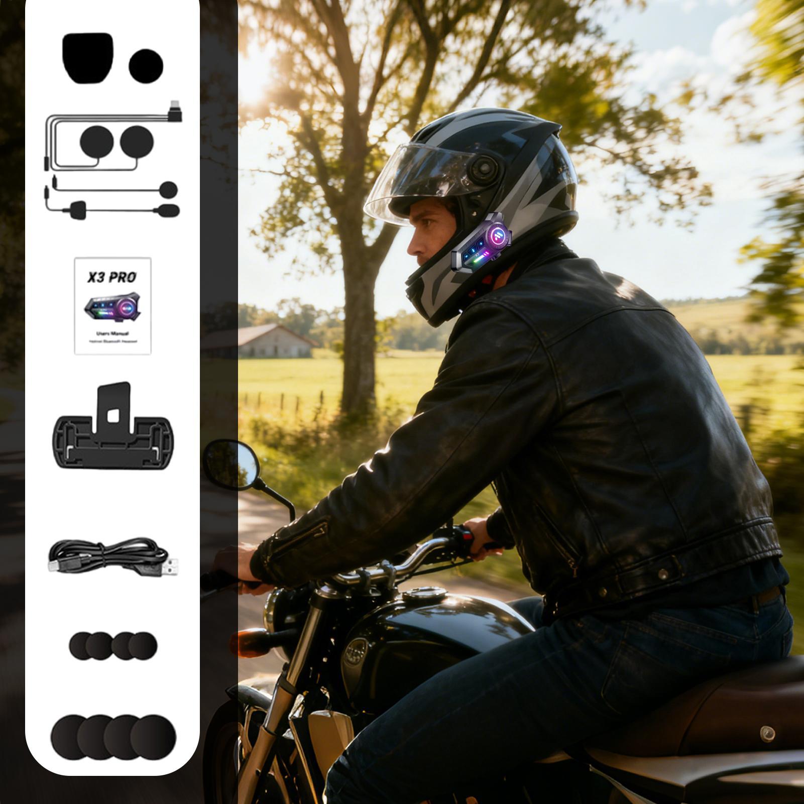 หูฟังมอเตอร์ไซค์ไร้สาย ชุดหูฟั - Commute Cycling Helmet บทวิจารณ์และราคา