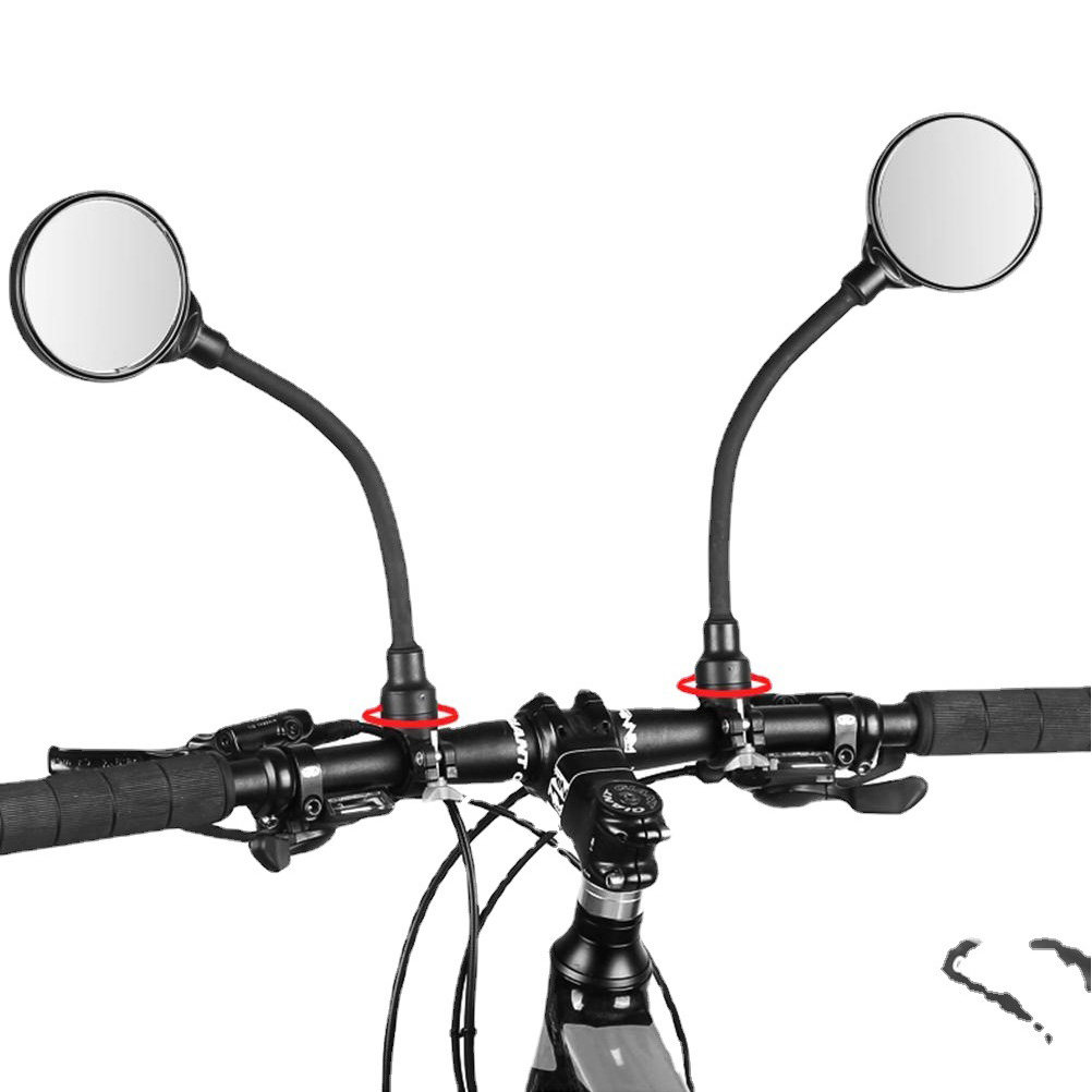 กระจกมองหลังจักรยาน 2 ชิ้น ปรั - Mirror Handlebar Convex บทวิจารณ์และราคา
